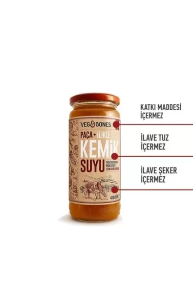 Veg&Bones Paça İlikli Kemik Suyu 480ml ürün görseli 1