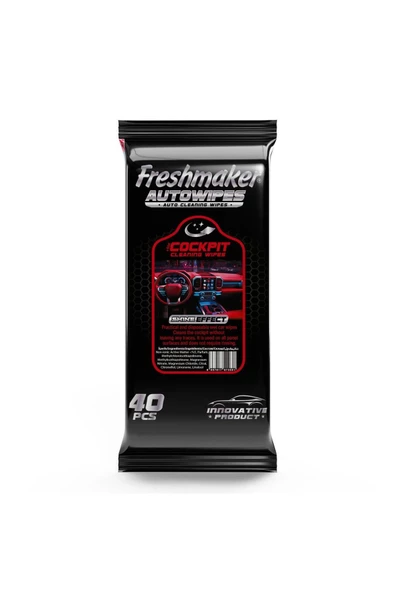 Freshmaker Oto Kokpit Islak Havlu 40 Yaprak X 24 Adet ürün görseli 1
