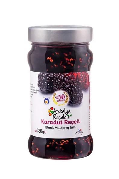 Antalya Reçelcisi Karadut Reçeli 380g Klasik Seri ürün görseli 1