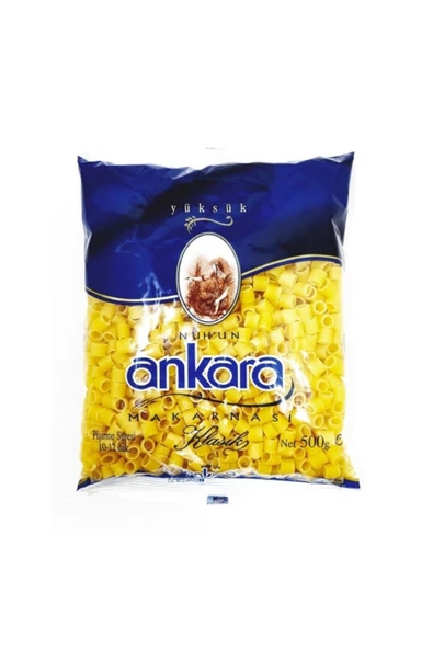 Ankara Makarna Ankara Yüksük Makarna 500 Gr. (12'Lİ) ürün görseli 1