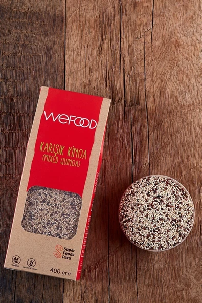 Wefood Karışık Kinoa 300 gr - Resim 4