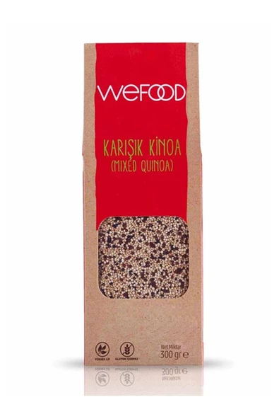 Wefood X 2 Adet Karışık Kinoa 300 gr ürün görseli 1