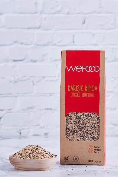 Wefood Karışık Kinoa 300 gr - Resim 3