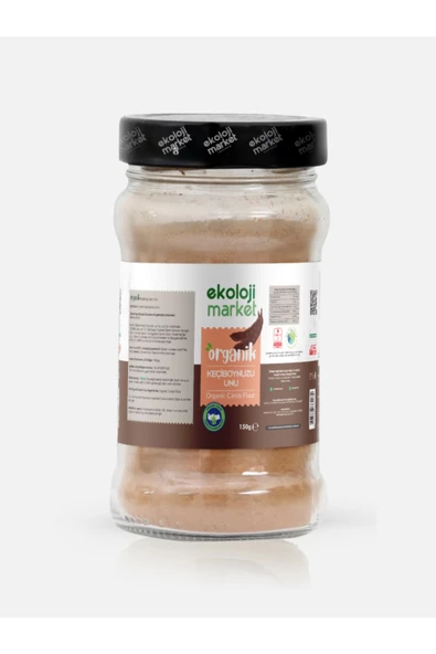 Ekoloji Market Organik Keçiboynuzu Unu 150 Gr ürün görseli 1