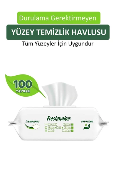 Freshmaker Yüzey Temizlik Havlusu 100'lü ürün görseli 1