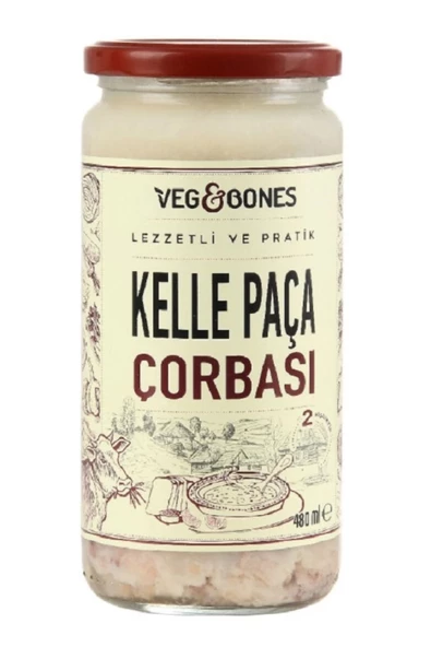 Veg&Bones Kellepaça Çorbası 480 ml ürün görseli 1