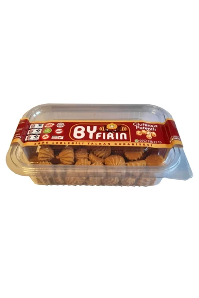 BY FIRIN Talkan Leblebi Tozu Kurabiyesi - Glutensiz 200 Gr ürün görseli 1