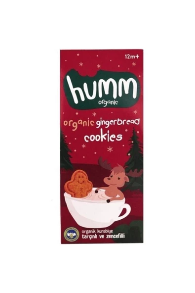 Humm Organic Humm Organik Zencefilli Tarçınlı Kurabiye 55 G. ürün görseli 1