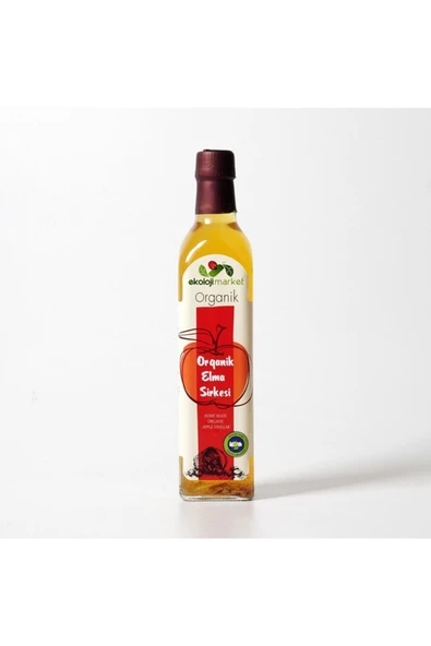 Ekoloji Market Elma Sirkesi 500 ml ürün görseli 1