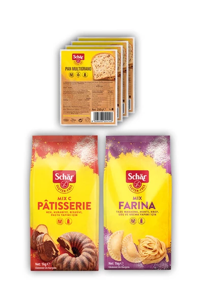 Schar Özel (4 Multigrano + 1 Mix C + 1 Mix F) ürün görseli 1