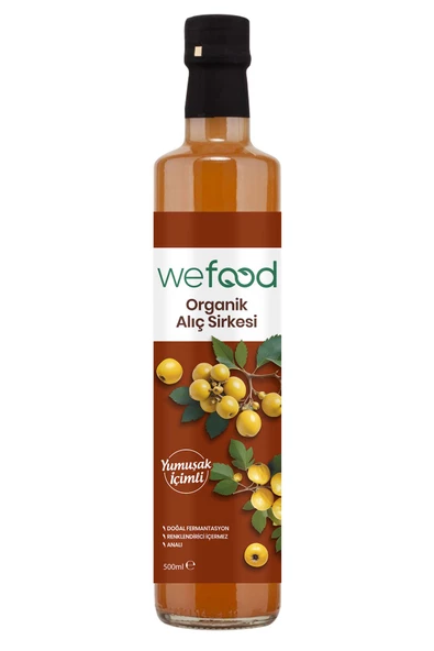 Wefood Organik Alıç Sirkesi 500 ml ürün görseli 1
