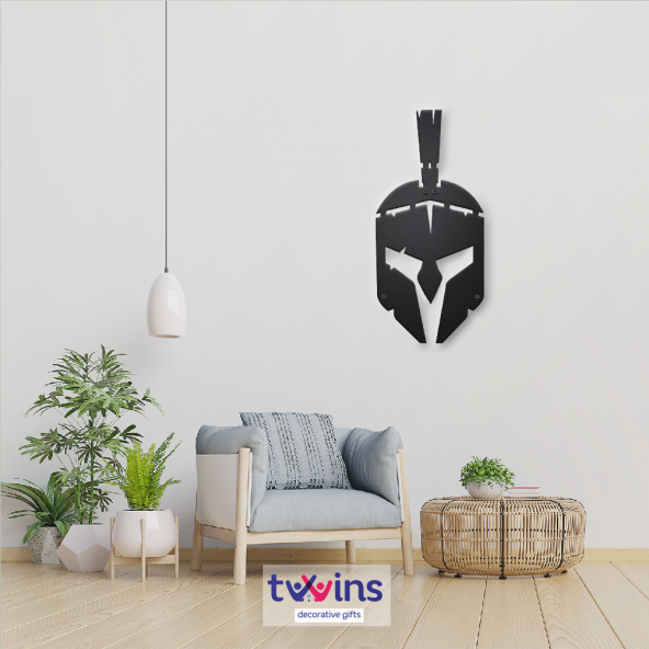 Warrior Lazer Kesim Metal Duvar Dekoru ürün görseli 1