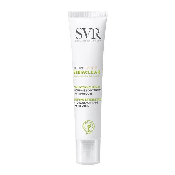 Svr Sebiaclear Active Teinte Bakım Kremi 40 ml ürün görseli 1
