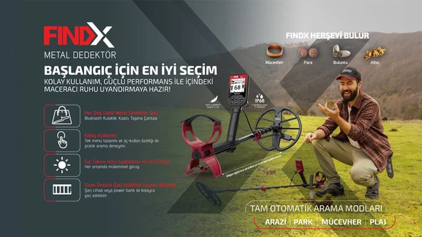 Nokta FindX Dedektör ürün görseli 1