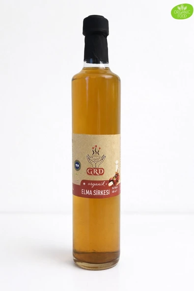 GRD ORGANİK ELMA SİRKESİ  500 ml - Resim 3