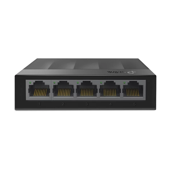 TP-LINK LS1005G 5PORT 10/100/1000 YÖNETİLEMEZ SWITCH ürün görseli 1