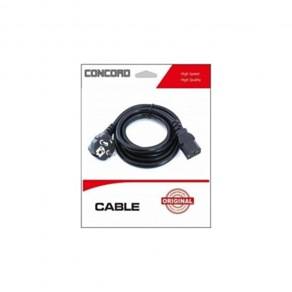 KABLO POWER KABLO CONCORD C-500 POWER CABLE 1.2M PC ürün görseli 1