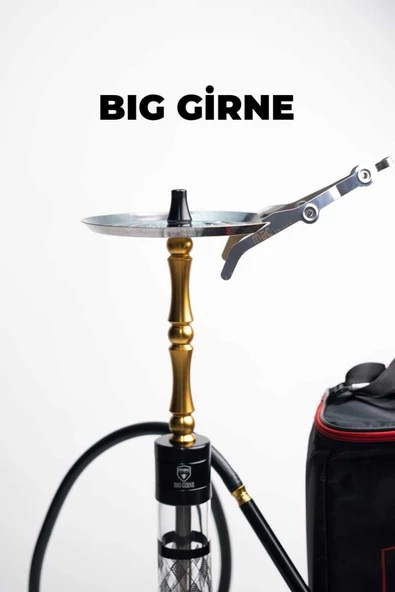 Big Girne Büyük Boy Çantalı Nargile Takım ürün görseli 1
