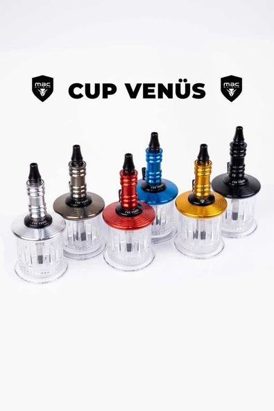 Cup Venüs Küçük Boy Nargile Takım - Resim 4