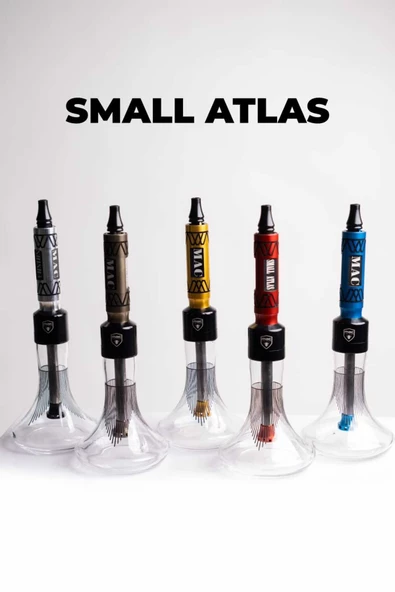 Small Atlas Orta Boy Nargile Takım - Resim 4