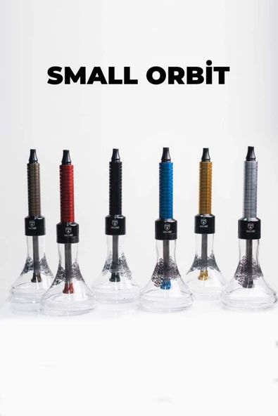 Small Orbit Orta Boy Çantalı Nargile Takım - Resim 2