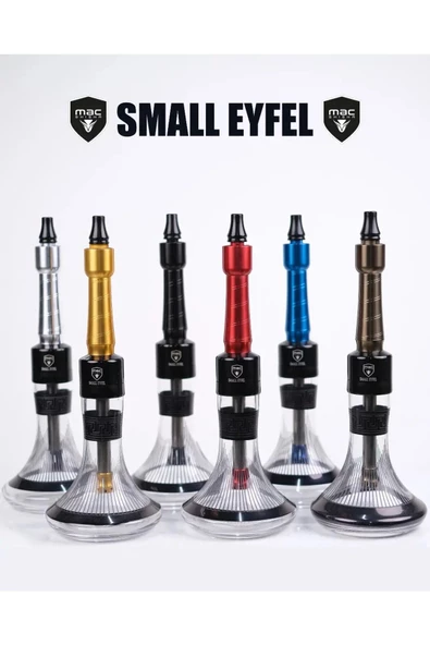 Small Eyfel Orta Boy Çantalı Nargile Takım - Resim 2