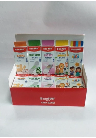 BANDUFF YARA BANDI 25 PAKET KARMA ÇEŞİT ürün görseli 1