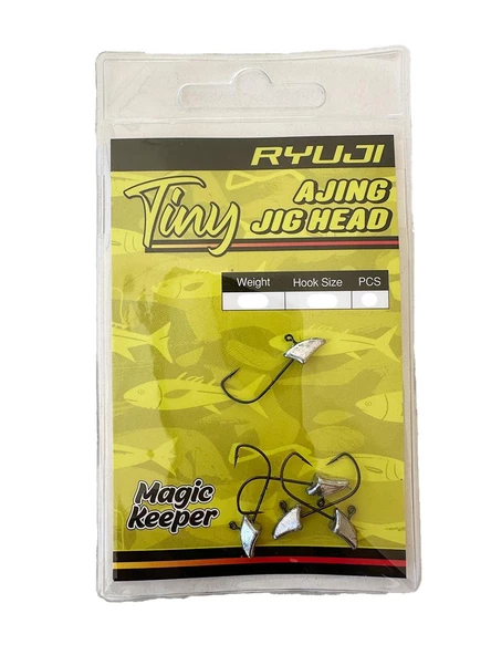 Ryuji Tiny Ajing Jig Head No:2 5 adet ürün görseli 1