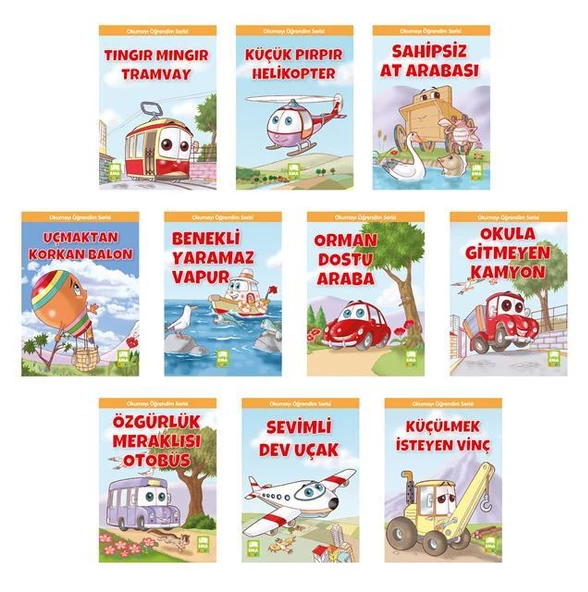Ema 1. Sınıf Okumayı Öğrendim Hikaye Seti 10 Kitap ürün görseli 1