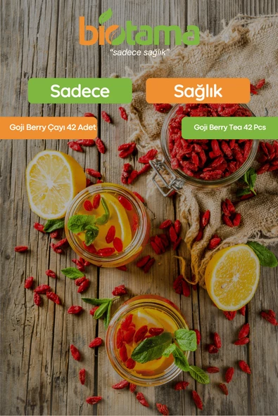 Biotama 42'Li Goji Berry Çayı - Resim 3