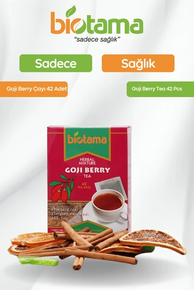 Biotama 42'Li Goji Berry Çayı - Resim 2