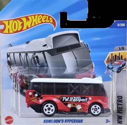 Hot Wheels Tekli Arabalar Kowloon'd Hypervan HYW64 (Metro) ürün görseli 1