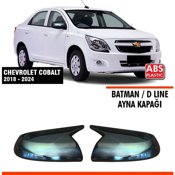 Cobalt Batman Ayna Kapağı Piano Black / 2018-2024 ürün görseli 1