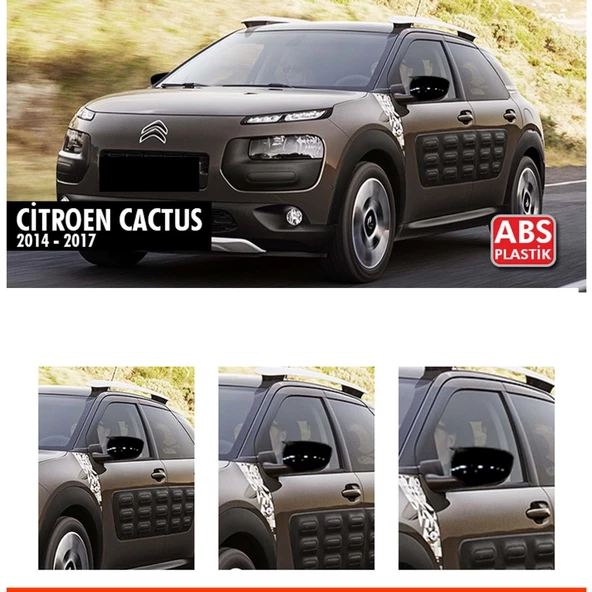 Cactus Batman Ayna Kapağı Piano Black / 2014 - 2017 ürün görseli 1