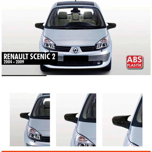 Scenic 2 Batman Ayna Kapağı Piano Black / 2004-2009 ürün görseli 1