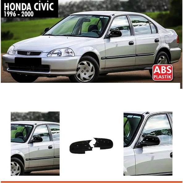 Civic EK Batman Ayna Kapağı Piano Black / 1996-2000 ürün görseli 1
