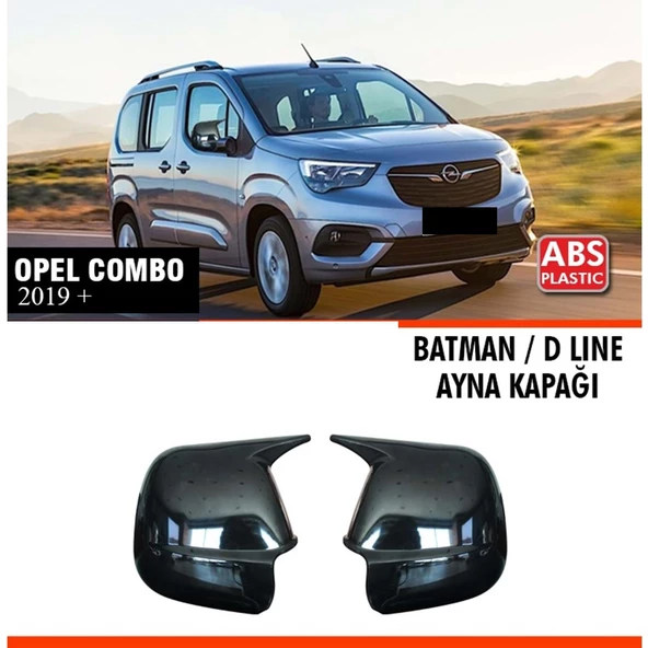 Combo Batman Ayna Kapağı Piano Black / 2019 Sonrası ürün görseli 1