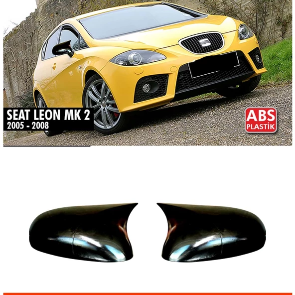Leon Mk2 Batman Ayna Kapağı Piano Black / 2005-2008 ürün görseli 1