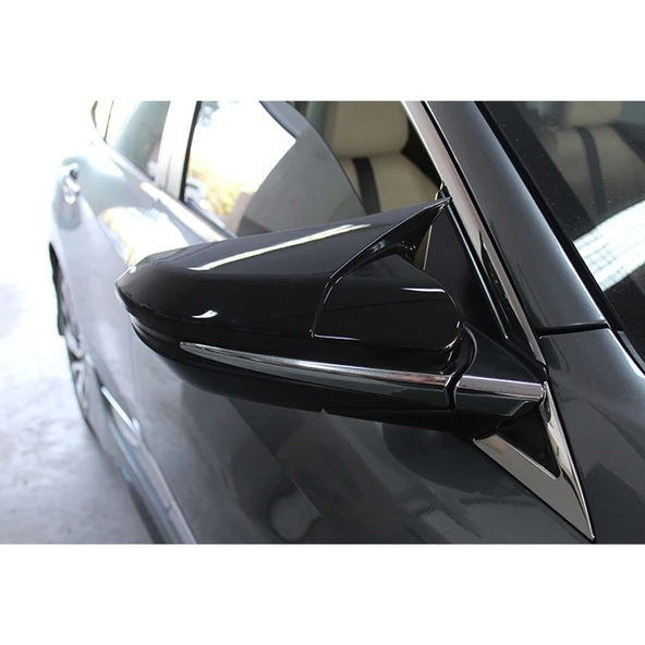 Civic FC5 Batman Ayna Kapağı Piano Black / 2016 ve Sonrası ürün görseli 1