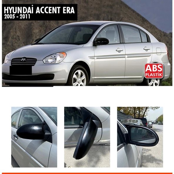 Accent Era Batman Ayna Kapağı Piano Black / 2005-2011 ürün görseli 1