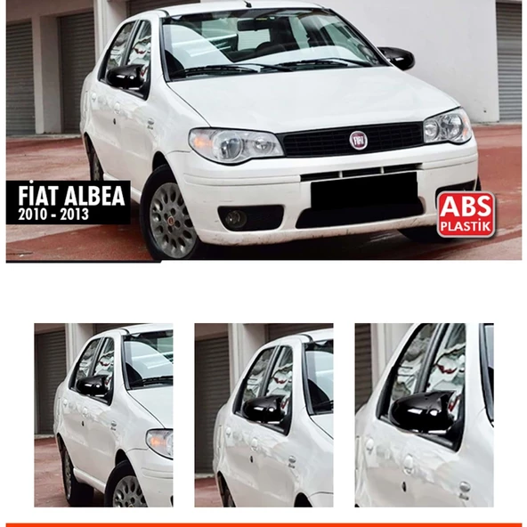 Albea Batman Ayna Kapağı Piano Black / 2010-2013 ürün görseli 1