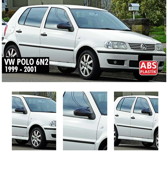 Polo Mk3 6N2 Batman Ayna Kapağı Piano Black / 1999-2001 ürün görseli 1