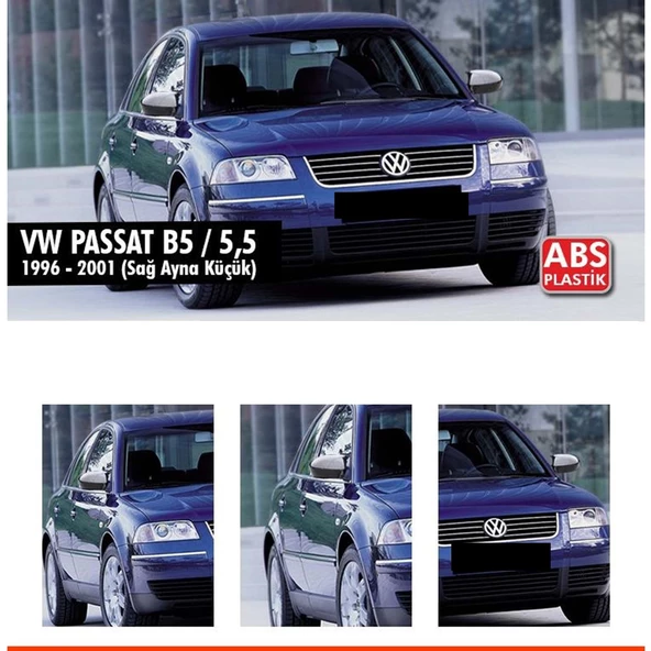 Passat B5 - 5 FL Batman Ayna Kapağı Piano Black / 1996-2001 ürün görseli 1