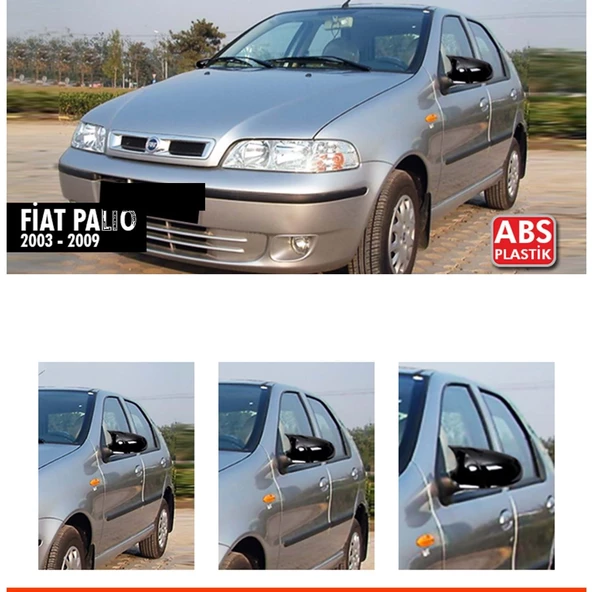 Palio Batman Ayna Kapağı Piano Black / 2003-2009 ürün görseli 1