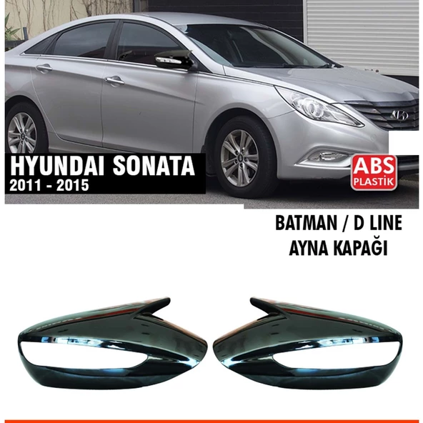 Sonata Batman Ayna Kapağı Piano Black / 2011 - 2015 ürün görseli 1
