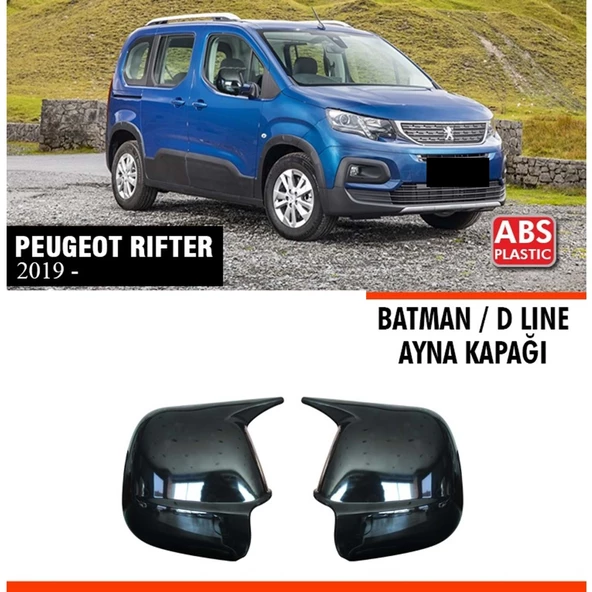 Rifter Batman Ayna Kapağı Piano Black / 2019 Sonrası ürün görseli 1
