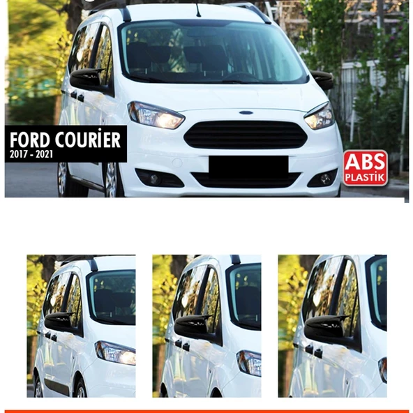 Courier Batman Ayna Kapağı Piano Black / 2018-2021 ürün görseli 1