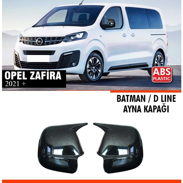Zafira Batman Ayna Kapağı Piano Black / 2021 Sonrası ürün görseli 1
