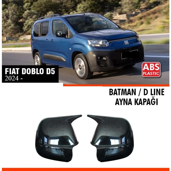 Doblo Batman Ayna Kapağı Piano Black / 2024 Sonrası ürün görseli 1