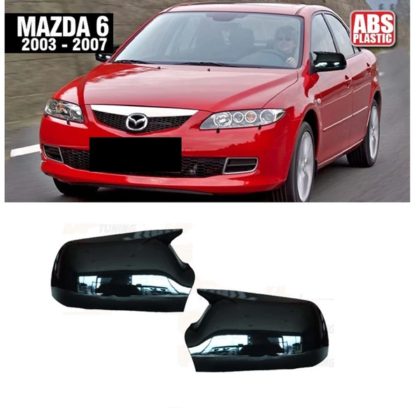 Mzd 6 Batman Ayna Kapağı Piano Black / 2003-2007 ürün görseli 1